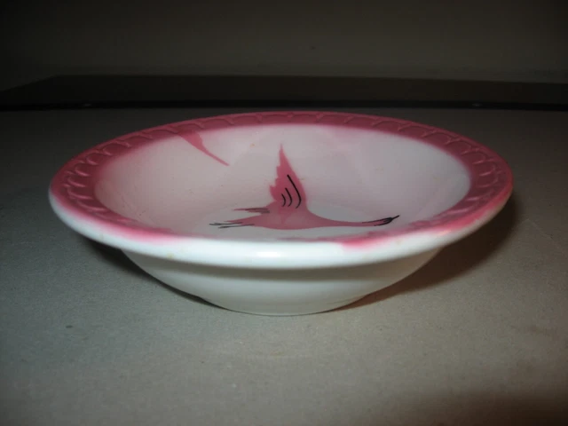 Syracuse Restaurant China Traveler Milwaukee Road Railroad Dining Car Bowl 2