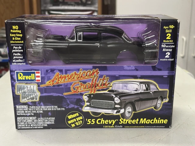 『Revell 1/25 '55Chevy アメリカングラフティ』 Internet Modeler Revell 1/25 American Graffiti Die-Cast Cars