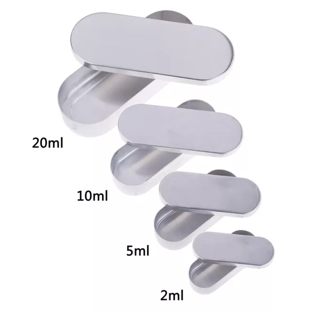2/5/10/20ml Dental Nail Art Sterilizer Tray Disinfection Clean Box Manicure NWAY