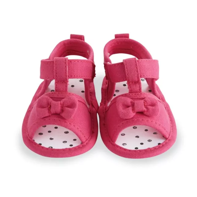 Sandales pré-marcheuses rose tarte à la boue E8 bébé fille 1532454 choisissez la taille