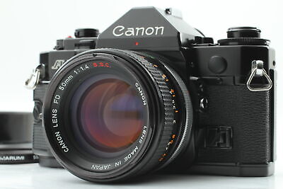 [Near MINT]  Canon A-1 35mm SLR Film Camera w/ FD 50mm F/1.4 S.S.C. From JAPAN