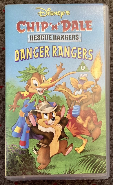 VINTAGE RARE WALT Disney VHS - Chip ‘n’ Dale Rescue Rangers - Danger ...