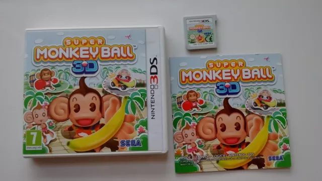 Super Monkey Ball 3D Complet sur Nintendo 3DS, 2DS et New 3DS !!!!