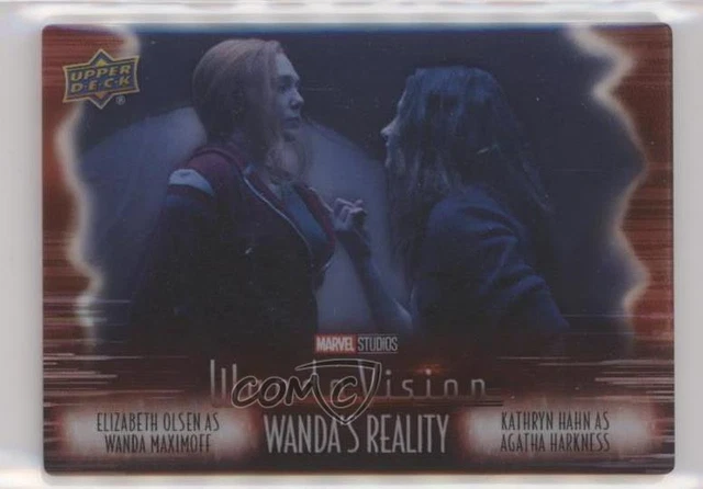 2022 Marvel Studios' WandaVision Wanda's Reality Dual Plexi Cards #DP-2 07yb