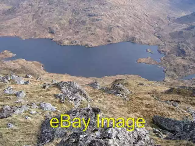 Photo 6x4 Steep slopes above Loch Quoich Sgu00f9rr Airigh na Beinne Look c2007