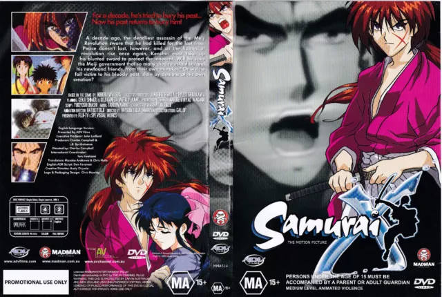 DVD Samurai Rurouni Kenshin Vol 1-95 + Movie +2 OVA +3 Live Action Movie  Eng Sub