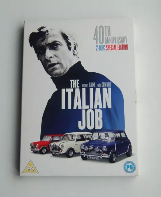 The Italian Job - 2-Disc 40th Anniversary Edition - Region 2 DVD - Michael Caine