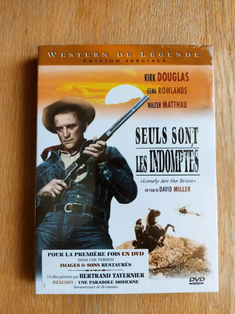 Seuls Sont Les Indomptés - De David Miller avec Kirk Douglas / DVD Zone 2 (NEUF)