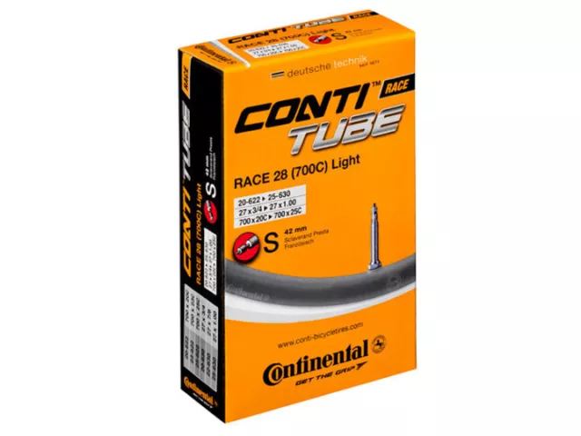Continental Race 28 Light Presta Inner Tube 700 x 20-25mm - 42mm valve