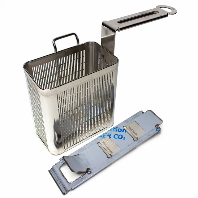 Pasta Silkscreen 6 3/32x4 1/8x6 3/32in 1/6 for Gastrofrit Noodles Basket