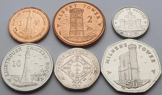 Isle of Man coin set - Circulated