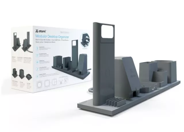 Atomi Magnetic Modular Desktop Organizer