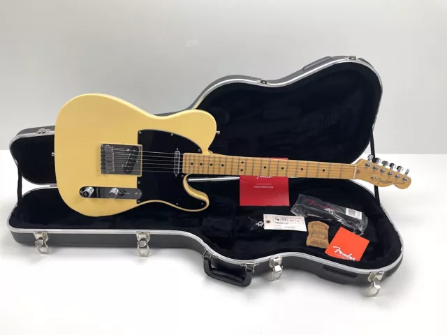 Fender AMS Telecaster Blonde ★ USA 2008 ★ Seymour Duncan Hot Tele Pickup Set ★