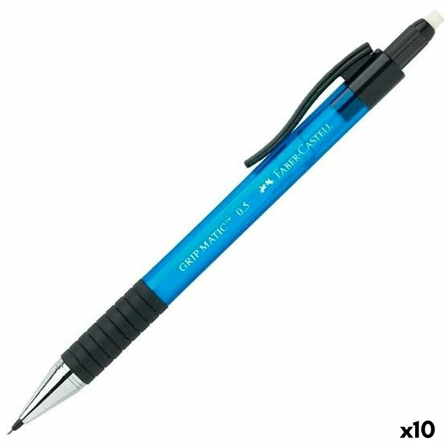 Druckbleistift Faber-Castell Grip  Matic Blau 0,5 mm [10 Stück]