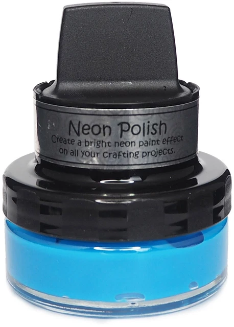 Esmalte de neón Cosmic Shimmer 50 ml azul Bahama, paquete de 3
