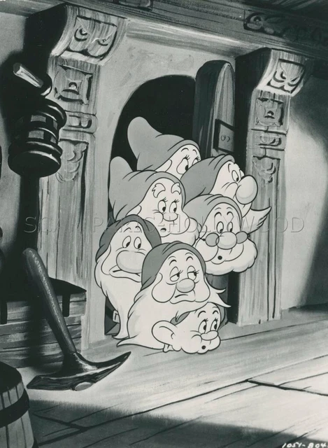 WALT DISNEY SNOW White And The Seven Dwarfs 1937 Vintage Photo #28 ...