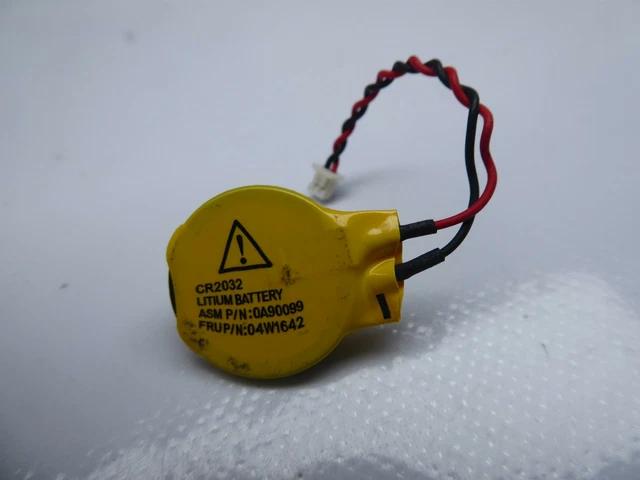 Pile CMOS CR2032 Pour Lenovo ThinkPad Edge E531, L530, E550 - Pile BIOS Horloge - Neuf
