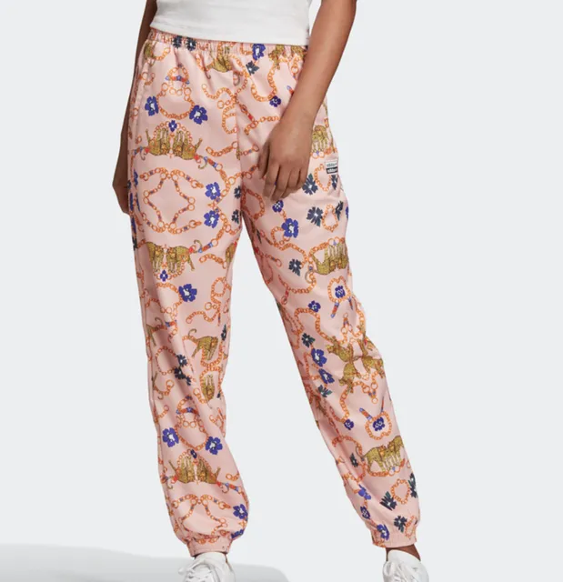 Pantaloni Da Trackpants Adidas Originals Her Studio London Stampa In Tutta Over Uk 8,10 Nuovi Ultimi 2