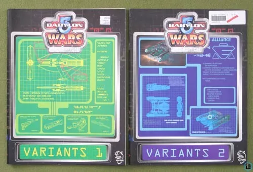 Variants 1 & 2 (Babylon 5 Wars, 2nd edition Game) Agents of Gaming BW-157 &