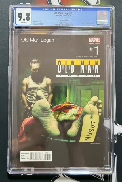 Old Man Logan #1 CGC 9.8 WP (2016) Hip Hop Variant Cover (Marvel)