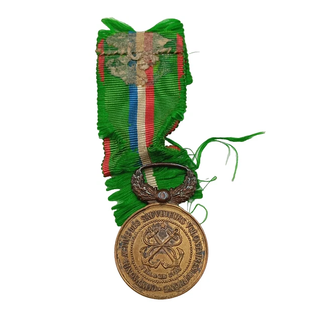 Médaille Ancienne Société Des Sauveteurs De Seine Et Oise – Pièce De Collection Vintage