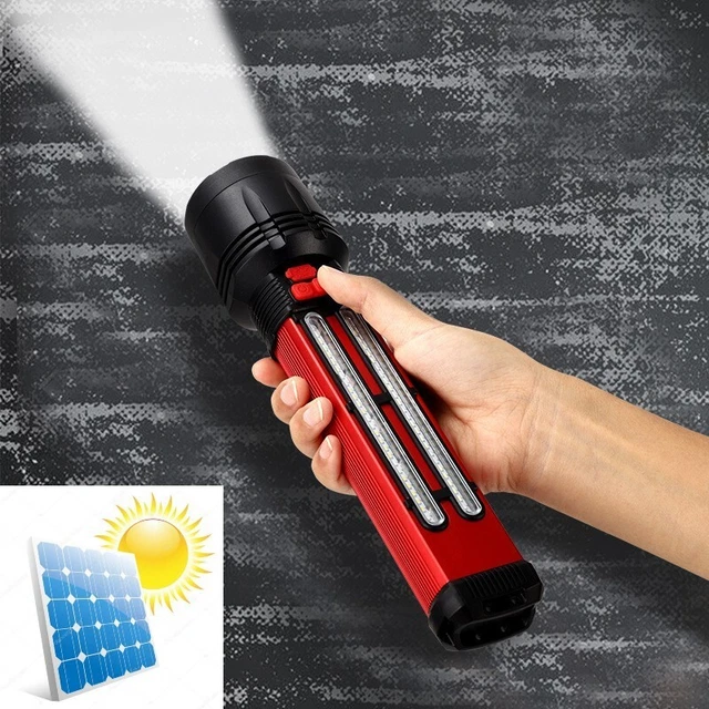 Potente Torcia Tattica Ricaricabile USB LED ad Alta Luminosità 20000 Lumen, Impermeabile, Luce d'Emergenza Portatile per Campeggio Potente Torcia Tattica Ricaricabile USB LED ad Alta Luminosità 20000 Lumen, Impermeabile, Luce d'Emergenza Portatile per Campeggio