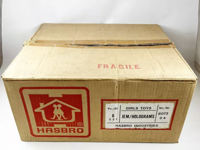 Jem et Les Hologrammes - Hasbro Industries 1987 - Carton d'Usine (Factory Case)