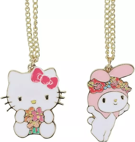 Hello Kitty & My Melody Best Friends Necklaces (Set of 2) 2