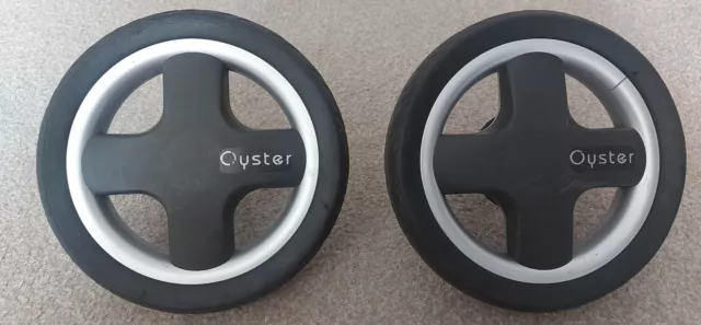 BABYSTYLE OYSTER 3 Rear Wheel X1 Chrome Silver 19.50 PicClick UK