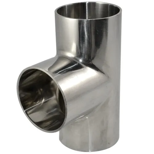 2.25" in inch 3 Way Sanitary Stainless 316 Equal Tee T Pipe Weld Welding End