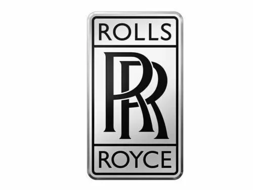De colección Rolls Royce Plata Color Negro Coche Radiador Pequeño RR...