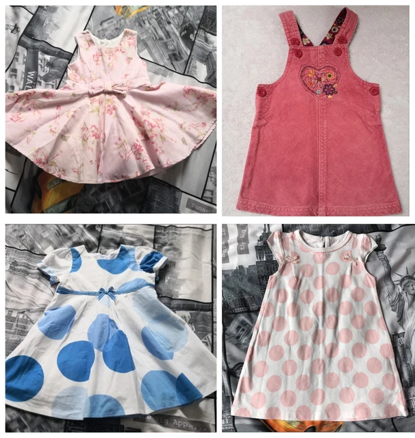 Pacchetto abito per bambina George Dunnes Matalan taglia 6-9 mesi