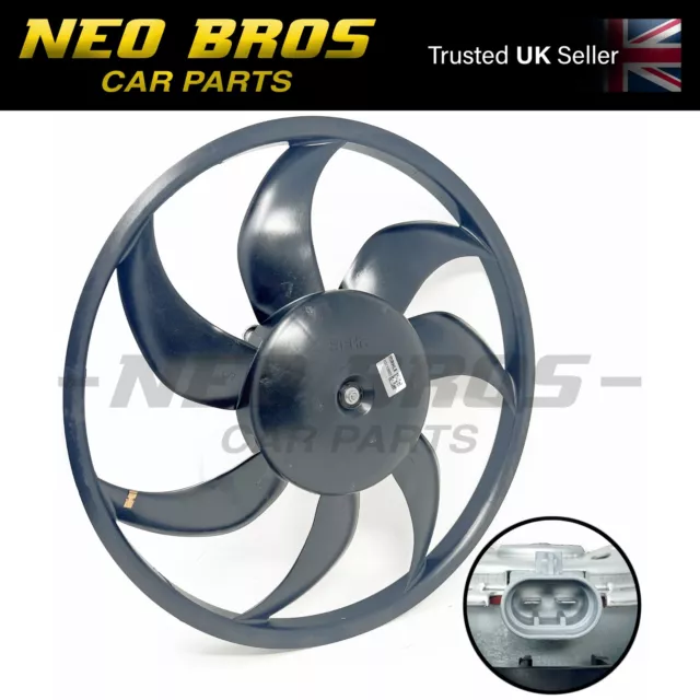 OE Radiator Cooling Fan 2 Pin Vauxhall Meriva Mk II B 1.4 Petrol 10- 13331013