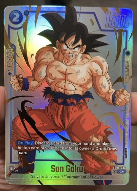 DBS SON GOKU Alt (Wave1 26-27) Dragon Ball Super Fusion World Fb09