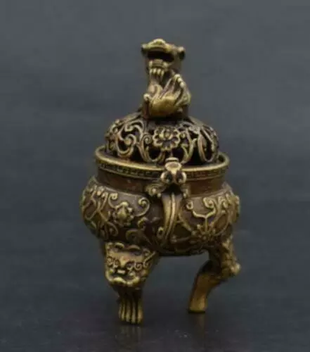 Old Chinese Hand-made Incense Burner 2