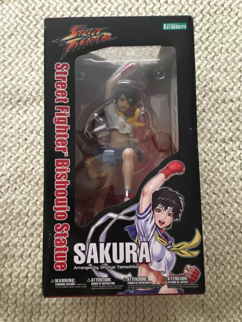 Street Fighter Bishoujo Statue Sakura Figure Kotobukiya