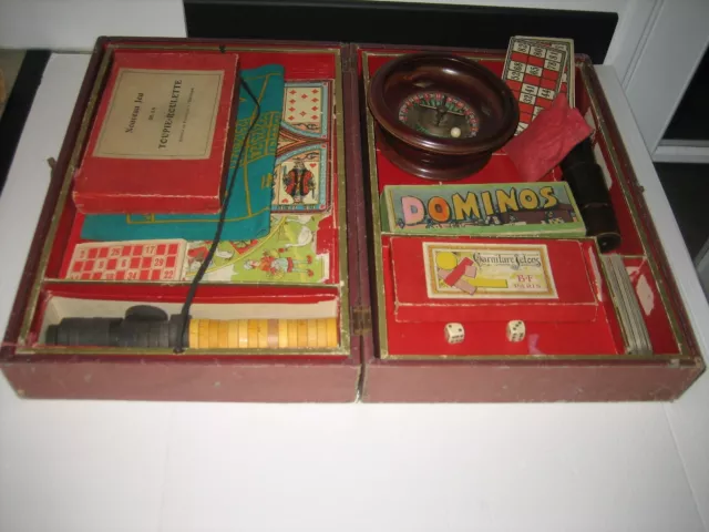 Ancien jeu de Loto Garnier Garlin avec cartons, pions, règle du jeu