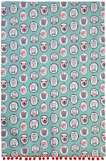 Teacher Gift Ulster Weavers Fifi Cats Cotton Tea Kitchen Towel