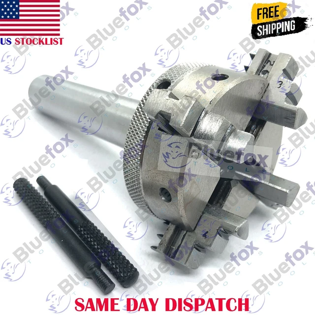 Trading Hub MINI LATHE CHUCK  50mm / 2''  4 JAW SELF CENTERING  M14x1 50mm Original Imagg8nv9nphqf4v