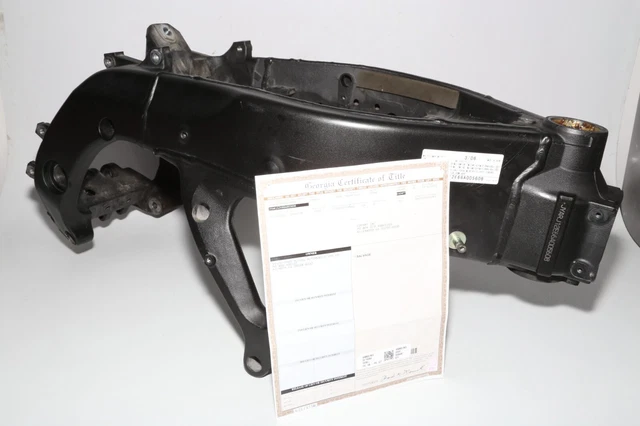 2006-2007 (06) Yamaha YZF R6 Main Frame Body Chassis w/SLVG TTL. 2006-2007 (06) Yamaha YZF R6 Main Frame Body Chassis w/SLVG TTL.
