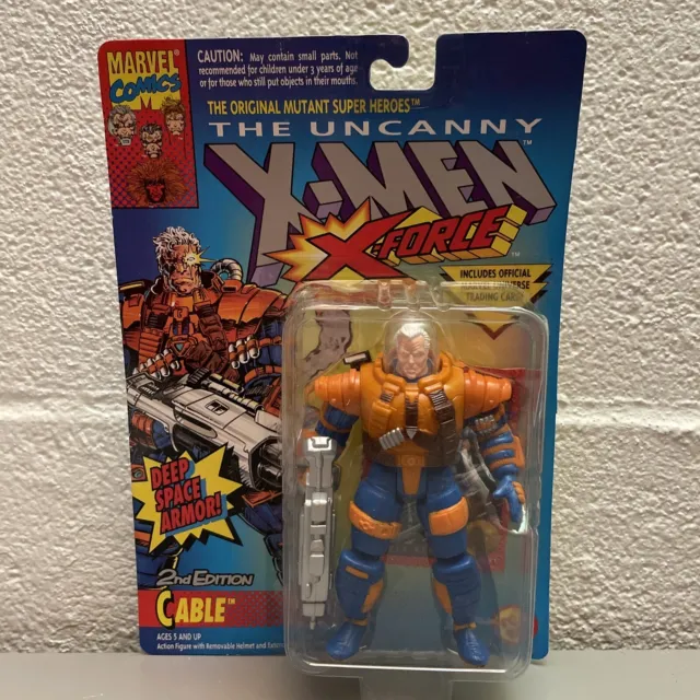 1993 Toybiz Marvel X-Men X-Force Cable 2Nd Edition (Deep Space Armor)