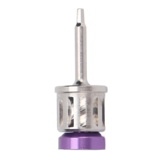 (20mm)Dental Screwdriver Metal HEX0.9 Purple Professional Technician Implant ABE
