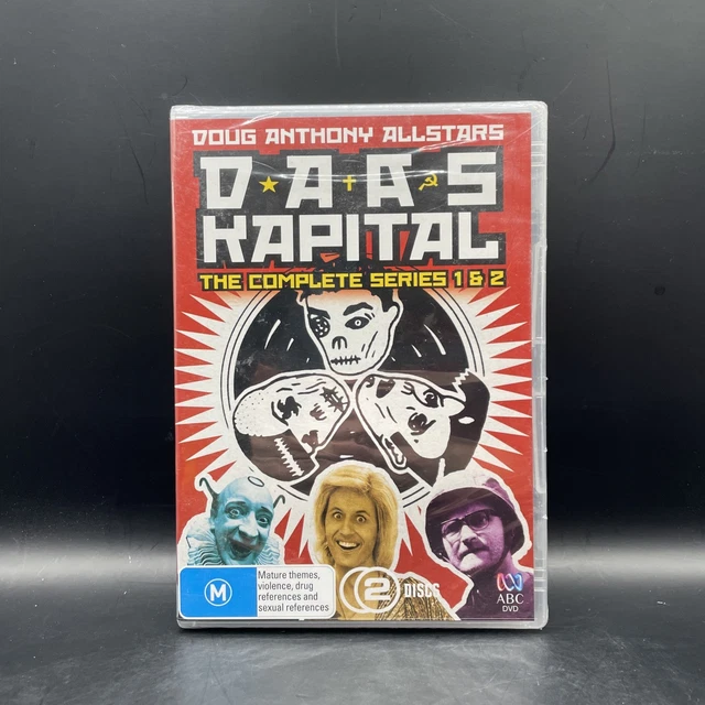 NEW & SEALED DAAS Kapital Complete Series 1 & 2 DVD R4 Doug