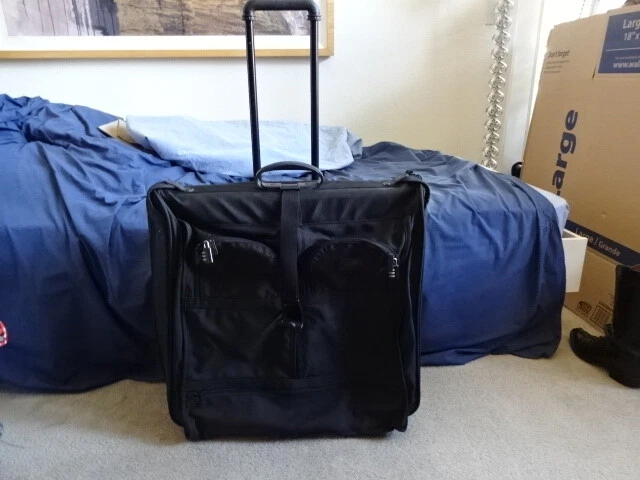 Tumi Ballistic Nylon Wheeled Xlgarment Bag Great Cond Few Times Used Very Clean