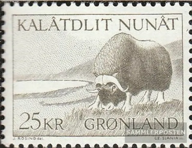 Dänemark-Grönland 74 (kompl.Ausg.) postfrisch 1969 Moschusochse