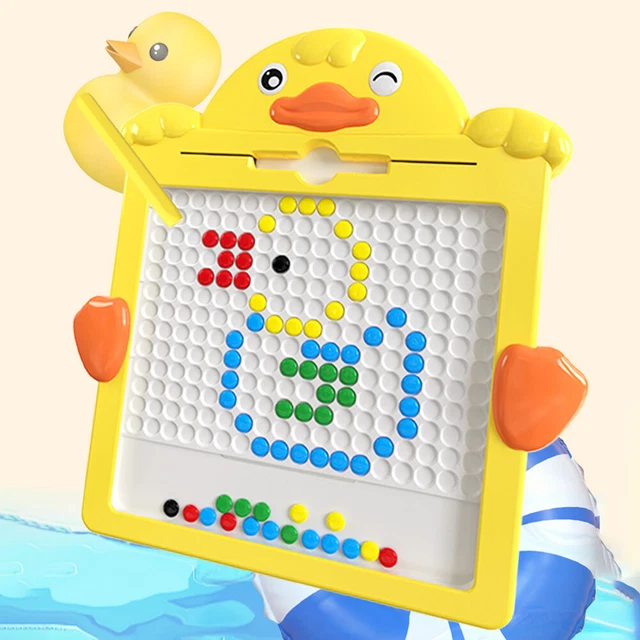 Tablero de dibujo de bolas de acero duradero tablero de dibujo de diseño de dibujos animados para niño pequeño