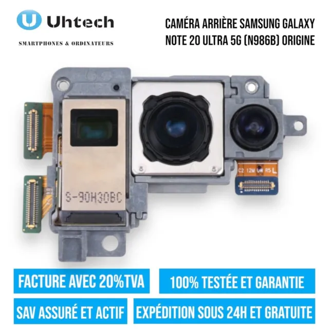 Ensemble caméra arrière Samsung Galaxy Note 20 Ultra 5G (N986B)