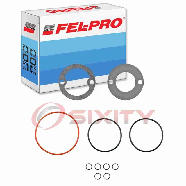 Fel-Pro Engine Oil Cooler Gasket Set for 1977-1978 GMC K35 5.7L V8 Belts ak