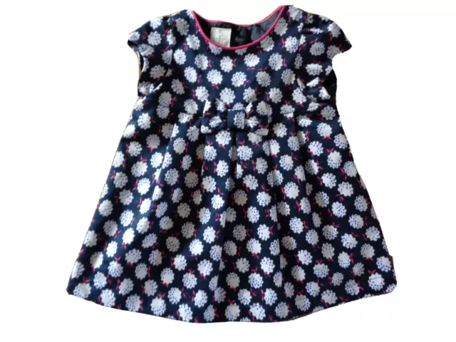 Jasper Conran Girls Pretty Floral Dress - 9-12 Months