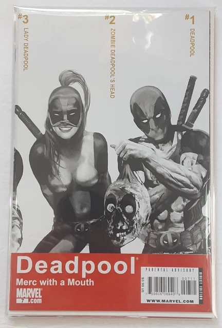 Deadpool Merc With A Mouth 7 Suydam 1St Print Key 1St App Lady Deadpool Vf/Nm Deadpool Merc With A Mouth 7 Suydam 1St Print Key 1St App Lady Deadpool Vf/Nm